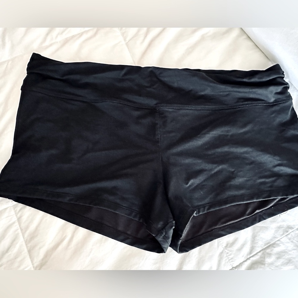 MOSSIMO SZ 3 Plus Size Black swim boy shorts